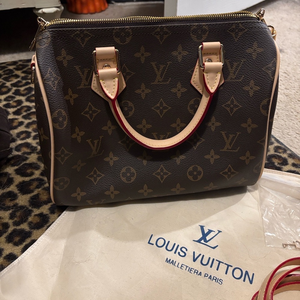 Dark Brown Monogram satchel brand new - Picture 2 of 3